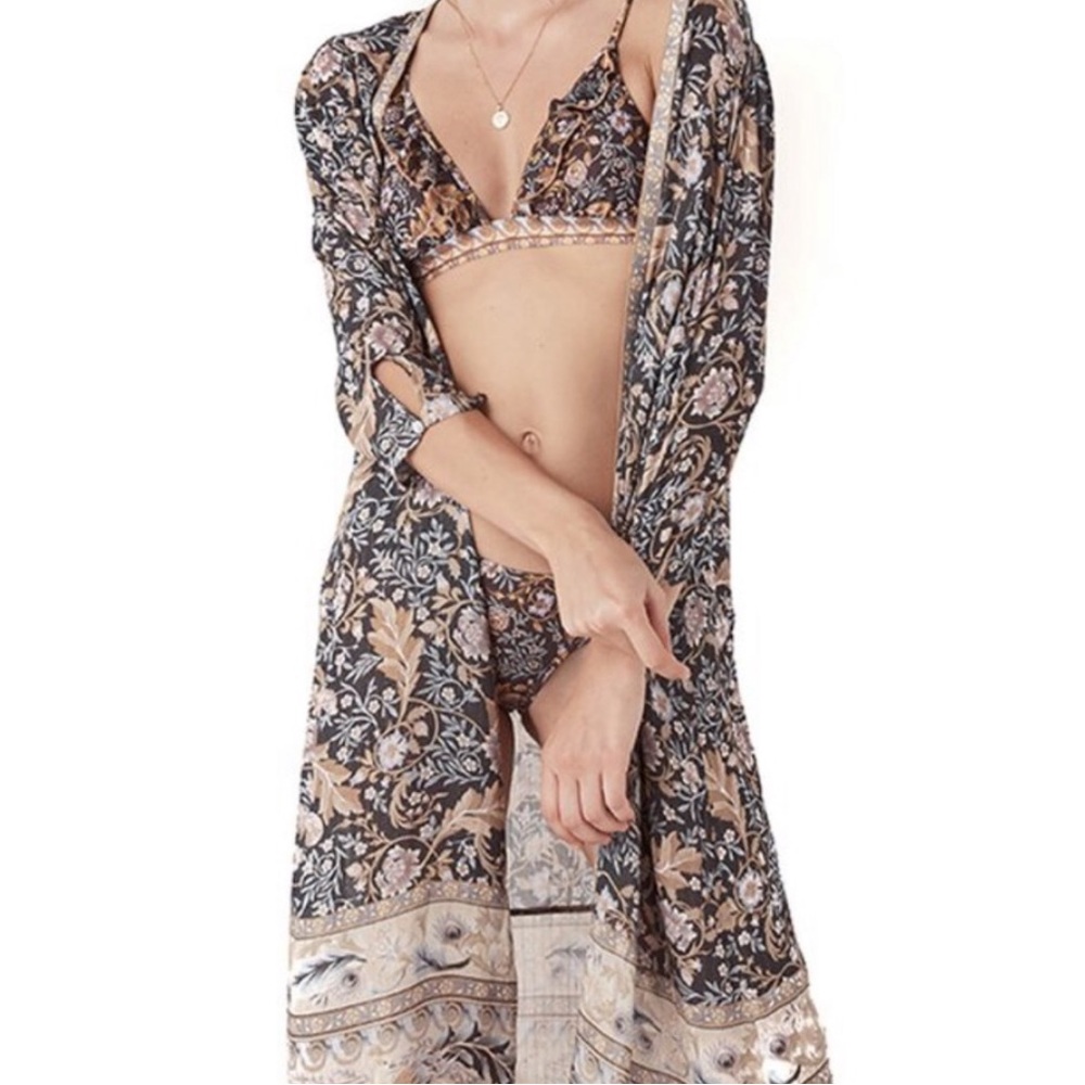 Spell and The Gypsy Collective Oasis Duster Nightshade S/M - Picture 3 of 8